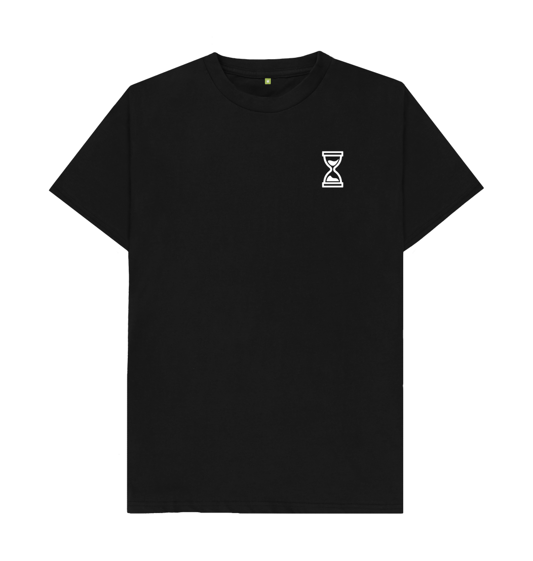 Black Printed T-shirt Front