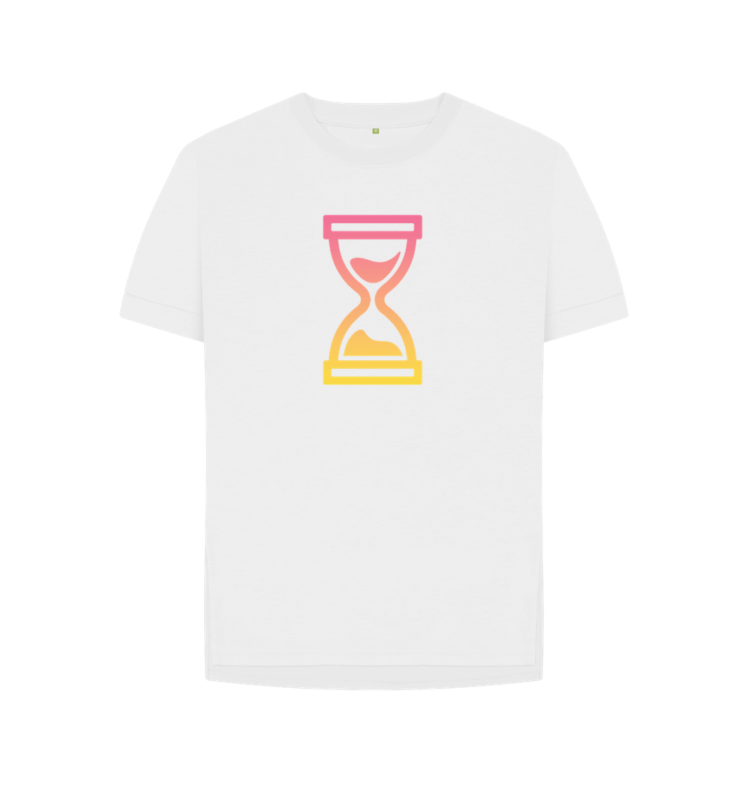 White Printed T-shirt Front