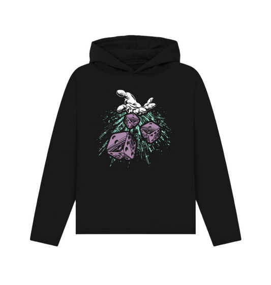 Black Women's Lucky Dice Skate Hoody