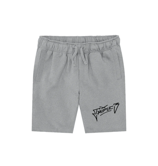 Athletic Grey Triple 3 Signature Shorts
