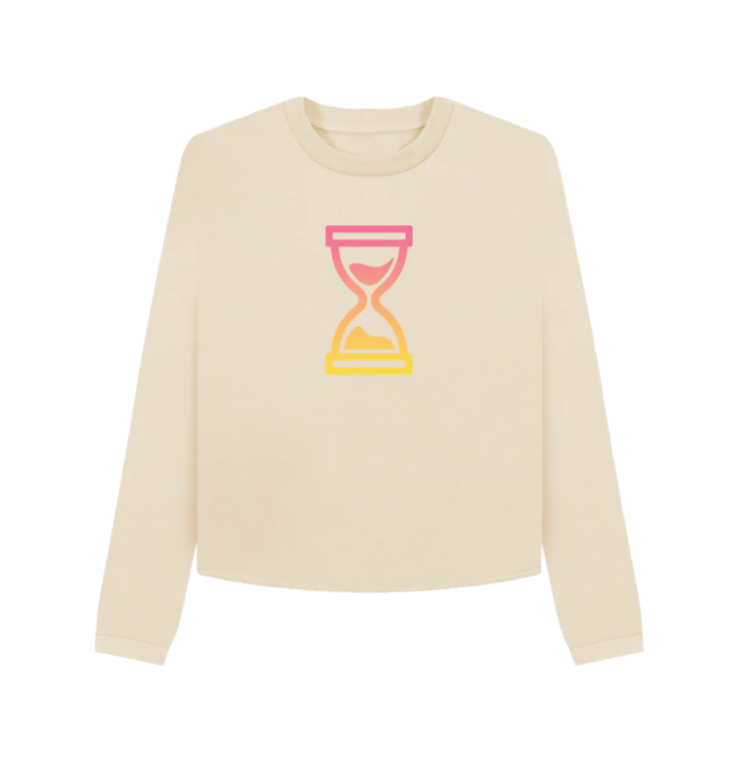 Oat Boxy Fit Women's Sunset Jumper