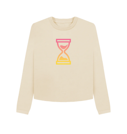 Oat Boxy Fit Women's Sunset Jumper