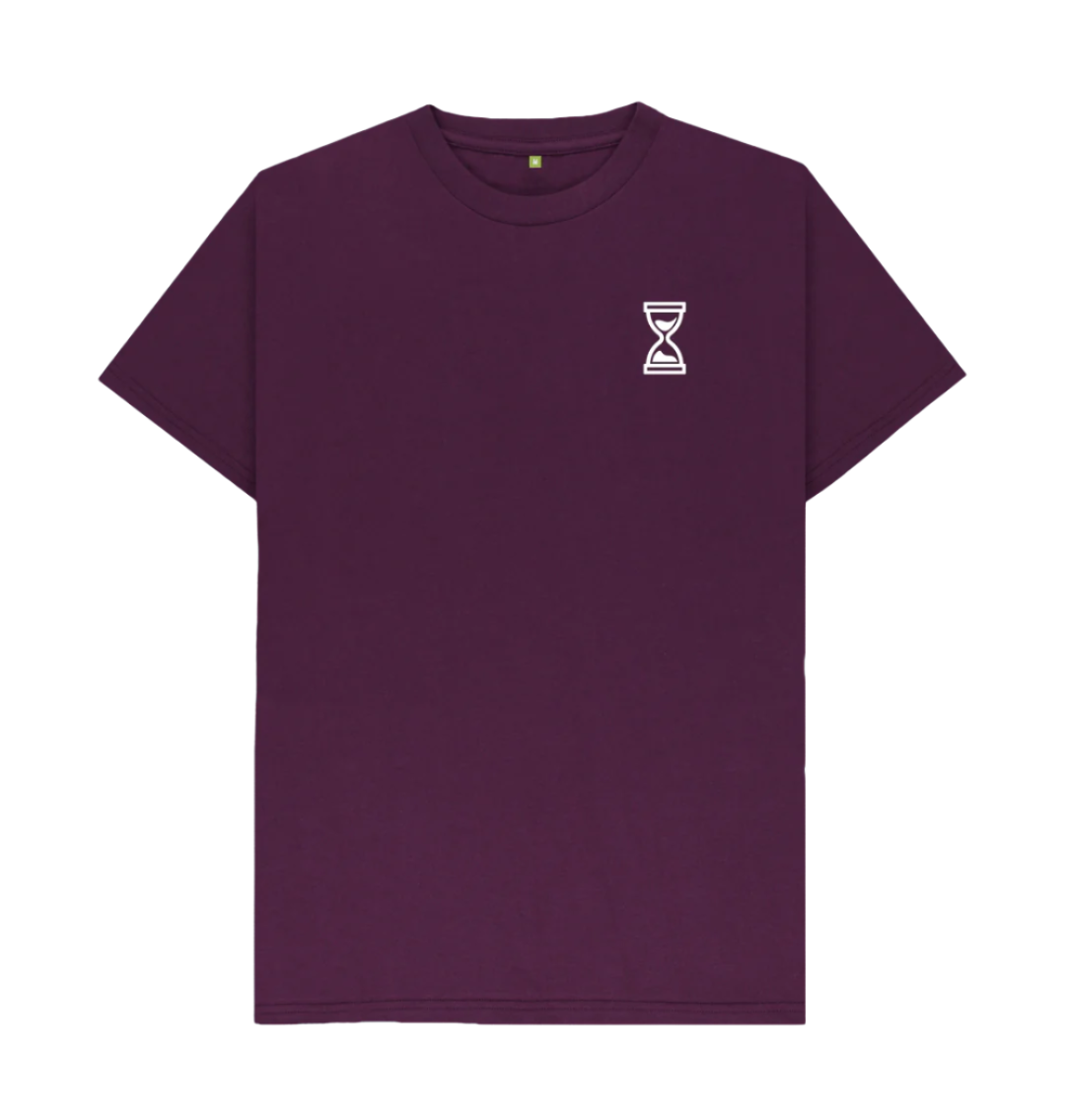 Purple Triple 3 Classic Double Drop T-Shirt