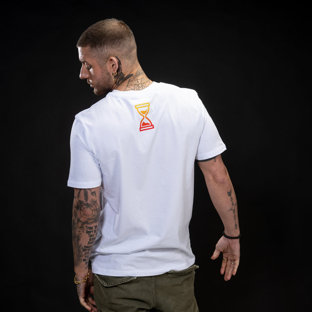 White Raygun back of Skate T Shirt