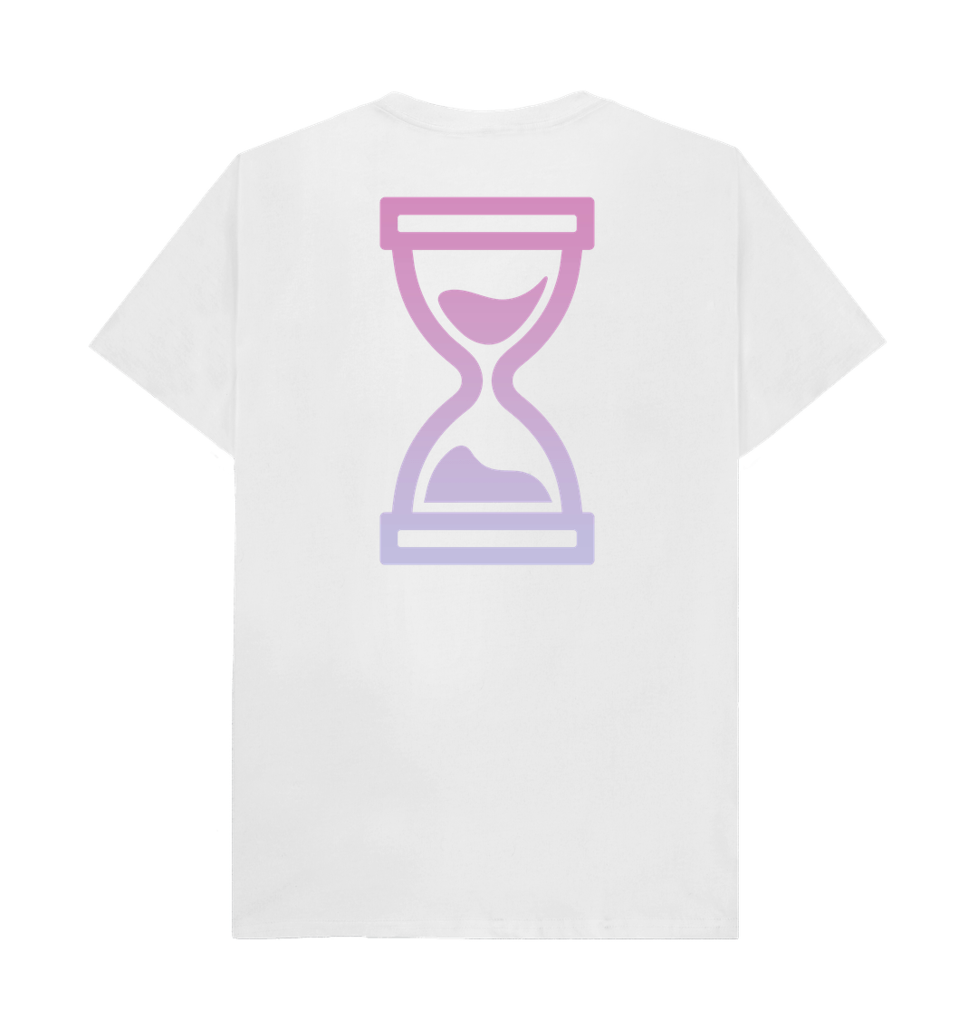 White Printed T-shirt Back
