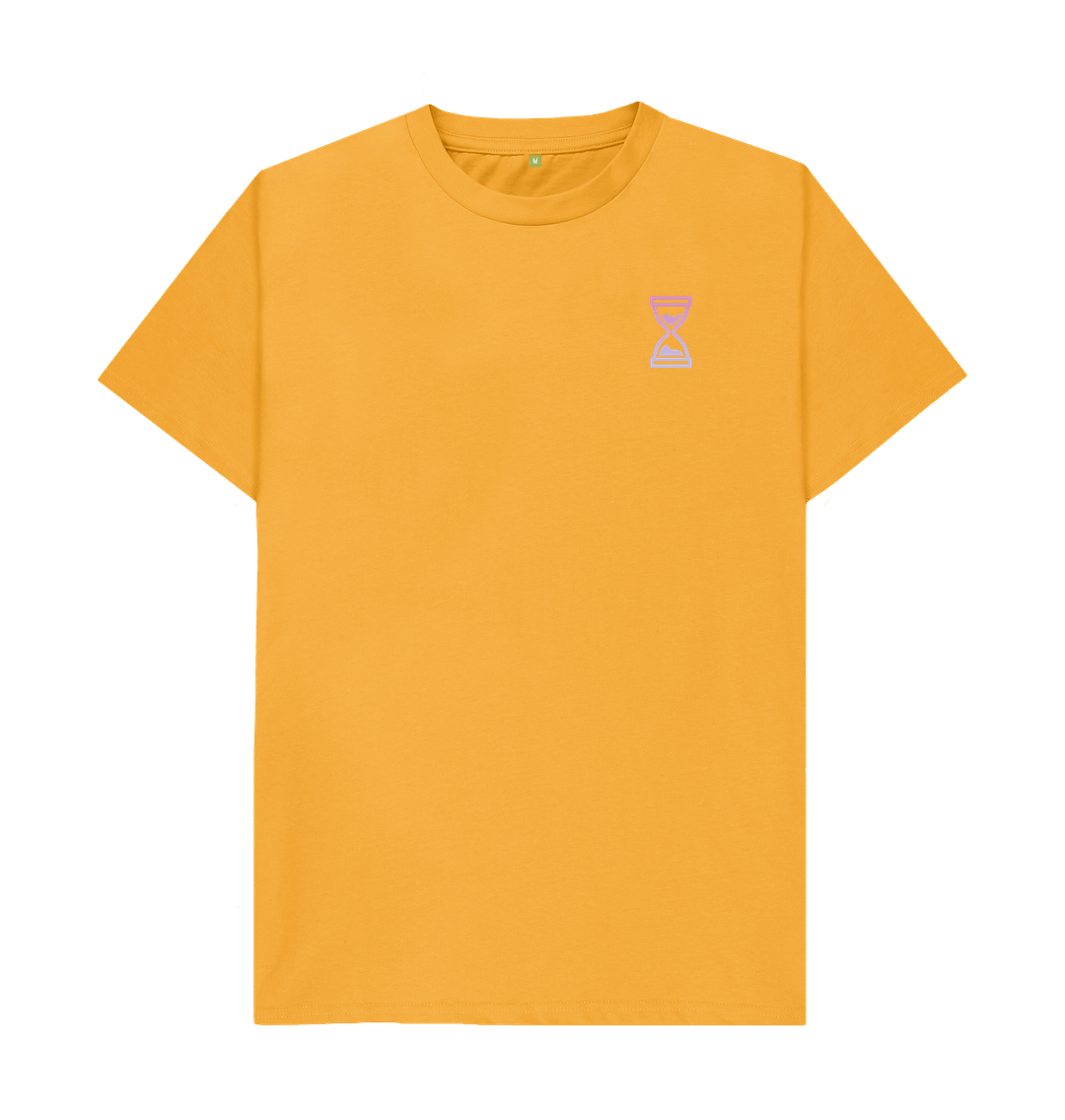 Mustard Printed T-shirt Front