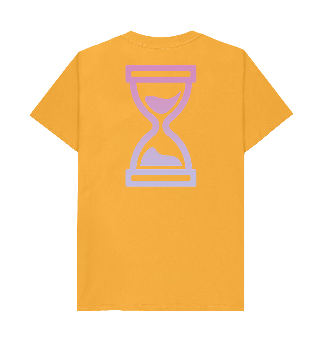 Mustard Printed T-shirt Back
