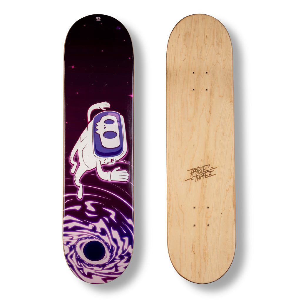 7.75 popsicle classic shaped space skull deck
