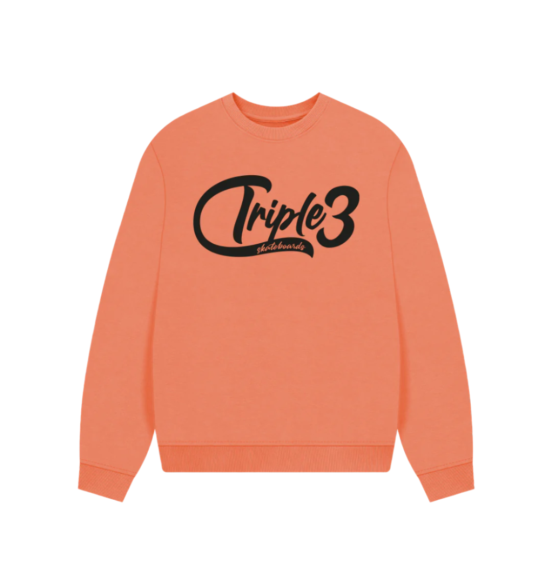 Apricot Women's Script Skate Sweater