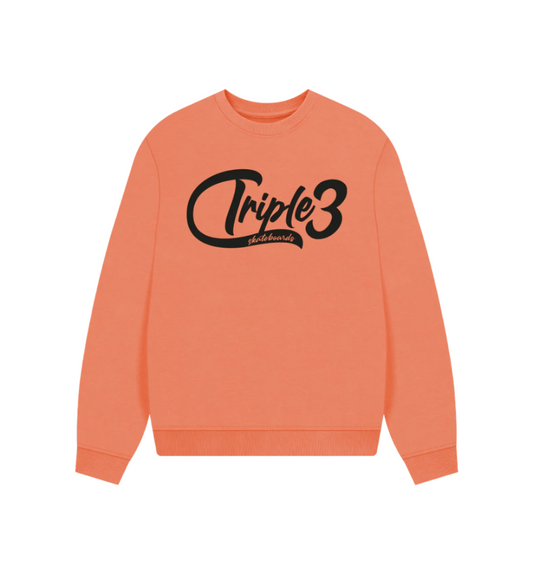 Apricot Women's Script Skate Sweater