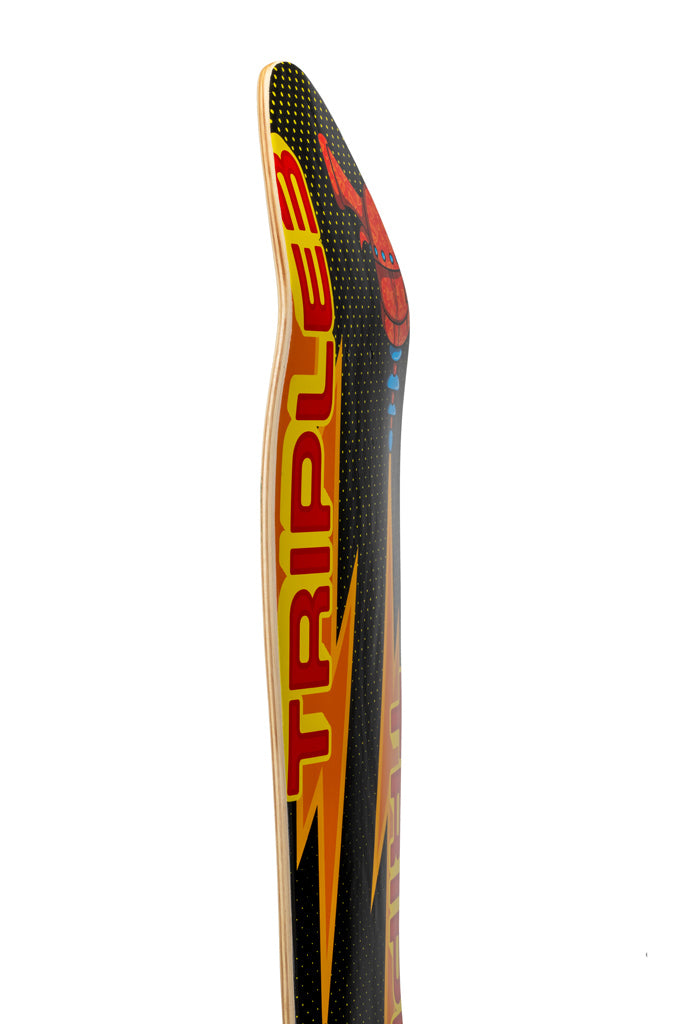 Classic Skateboard Deck in a Vintage Retro Shape