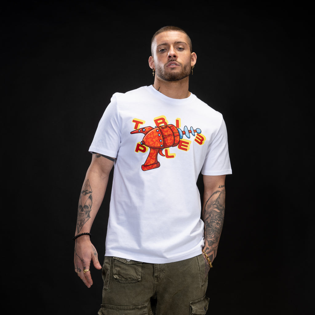 White Skate T Shirt
