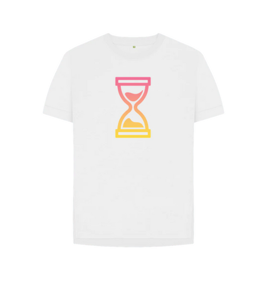 White Relaxed Fit Women's Sunrise T-Shirt