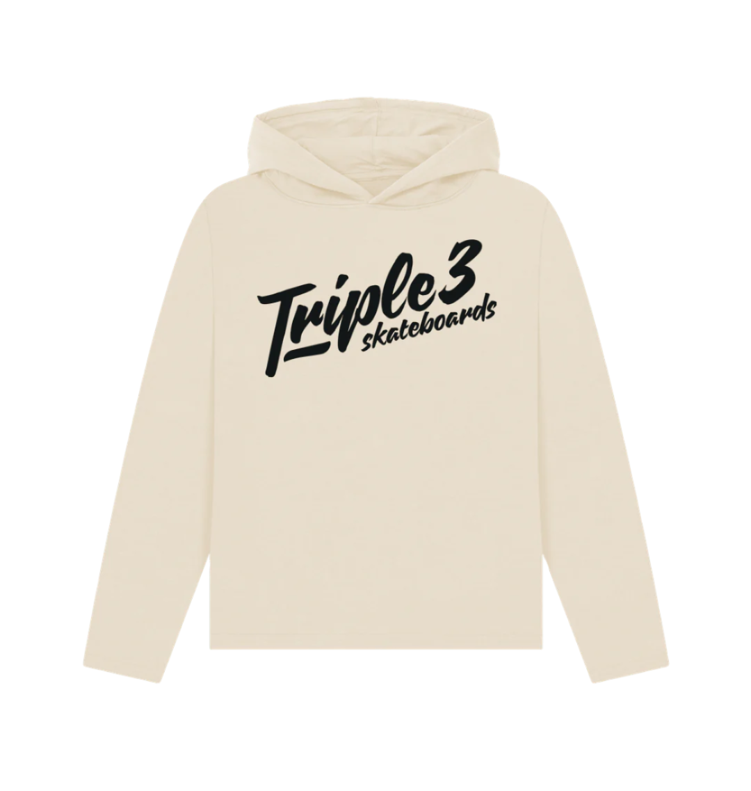 Oat Tilted Script Women's Skateboard Hoody