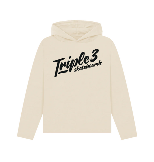 Oat Tilted Script Women's Skateboard Hoody