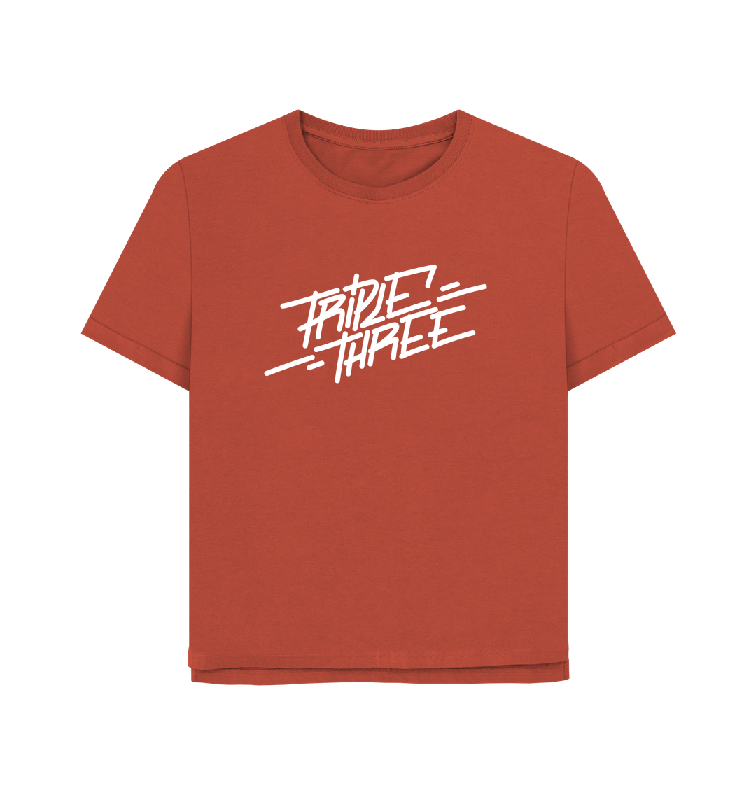Rust Printed T-shirt Front