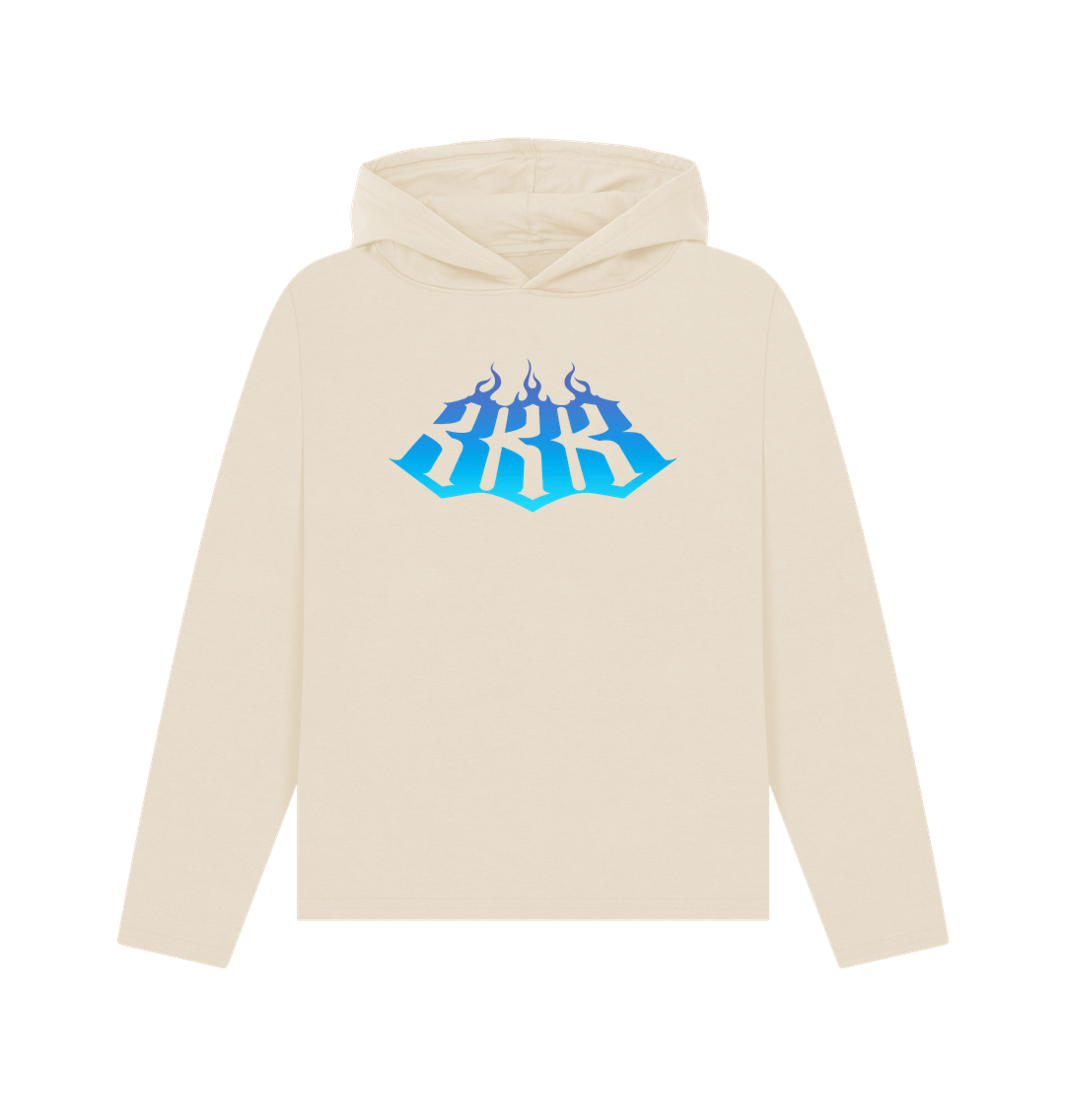 Oat Printed Hoody Front