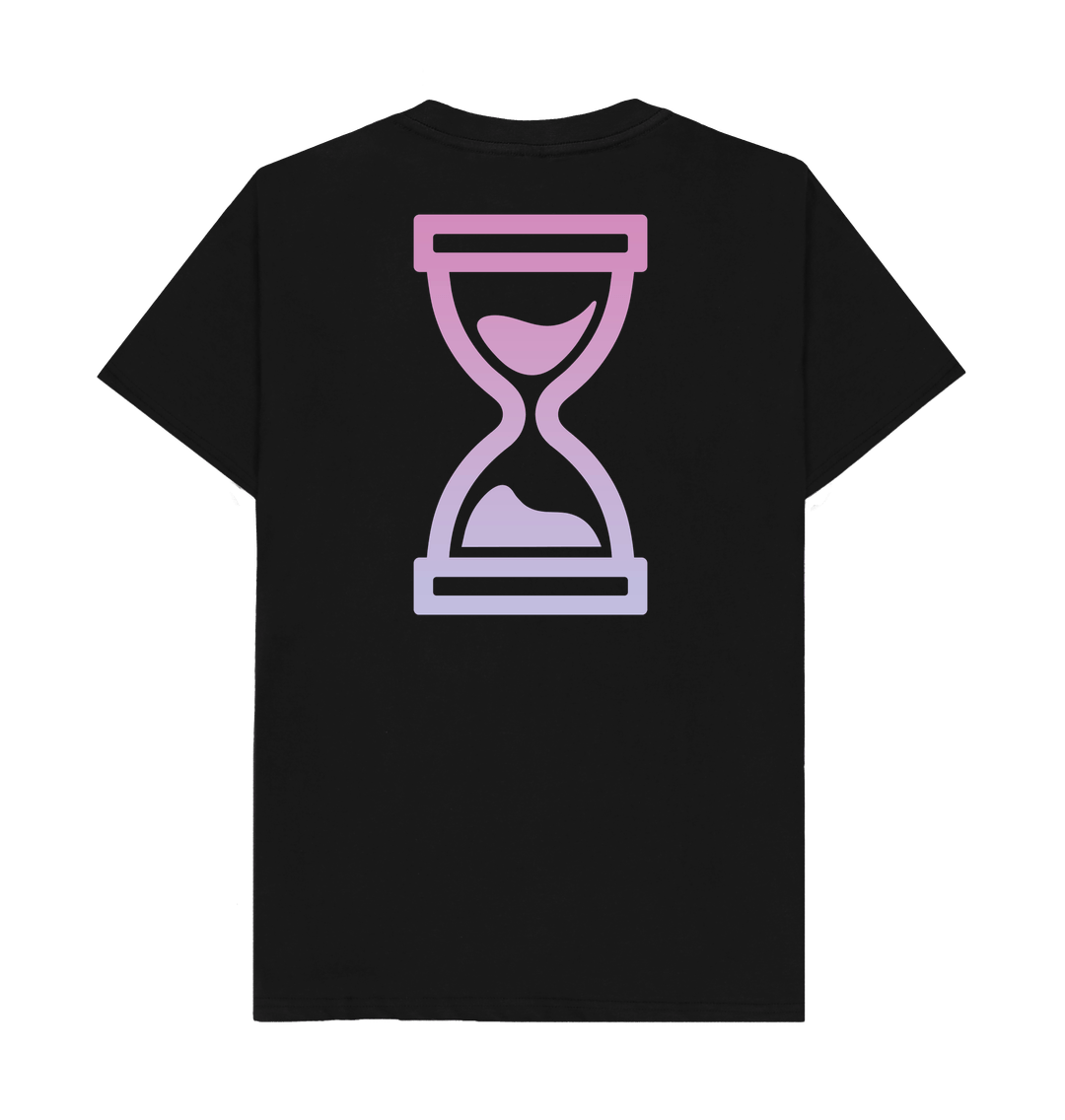 Black Printed T-shirt Back