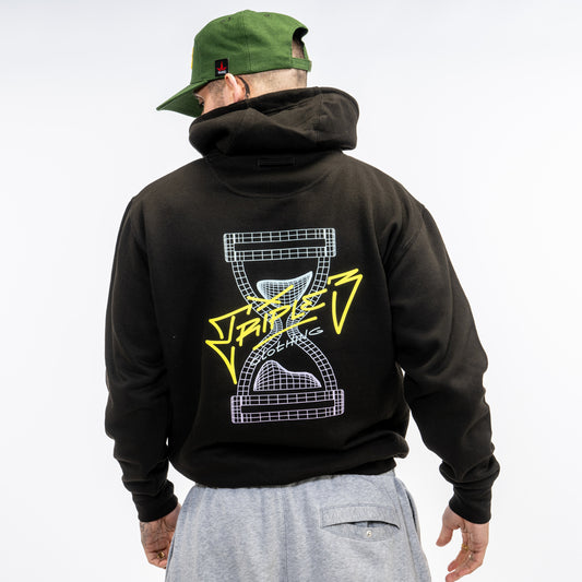 Wireframe Skateboard Hoody Back