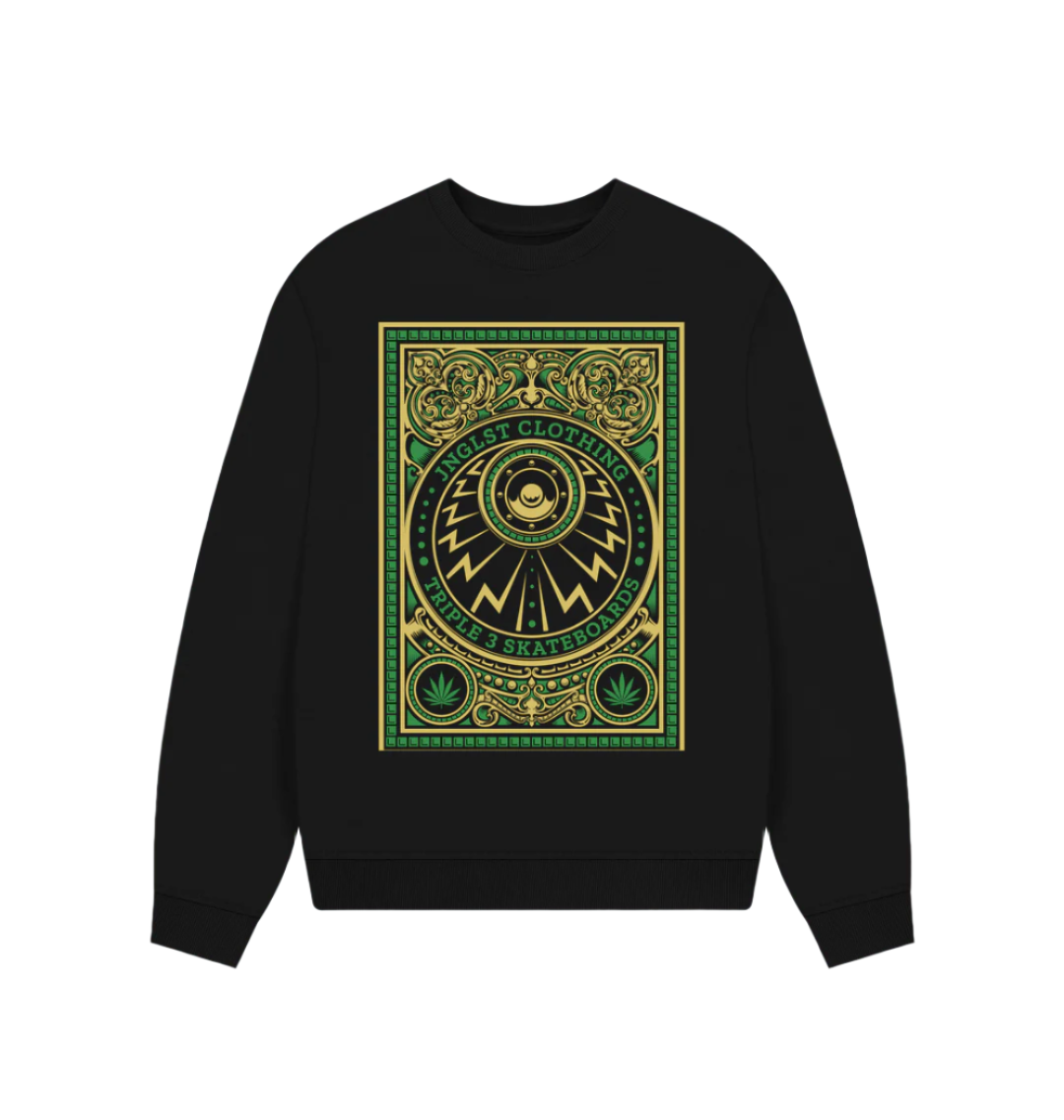 Black Skate Life Women's Skate Sweater