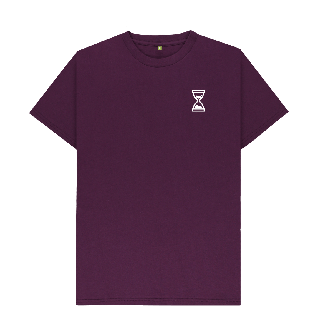 Purple Printed T-shirt Front