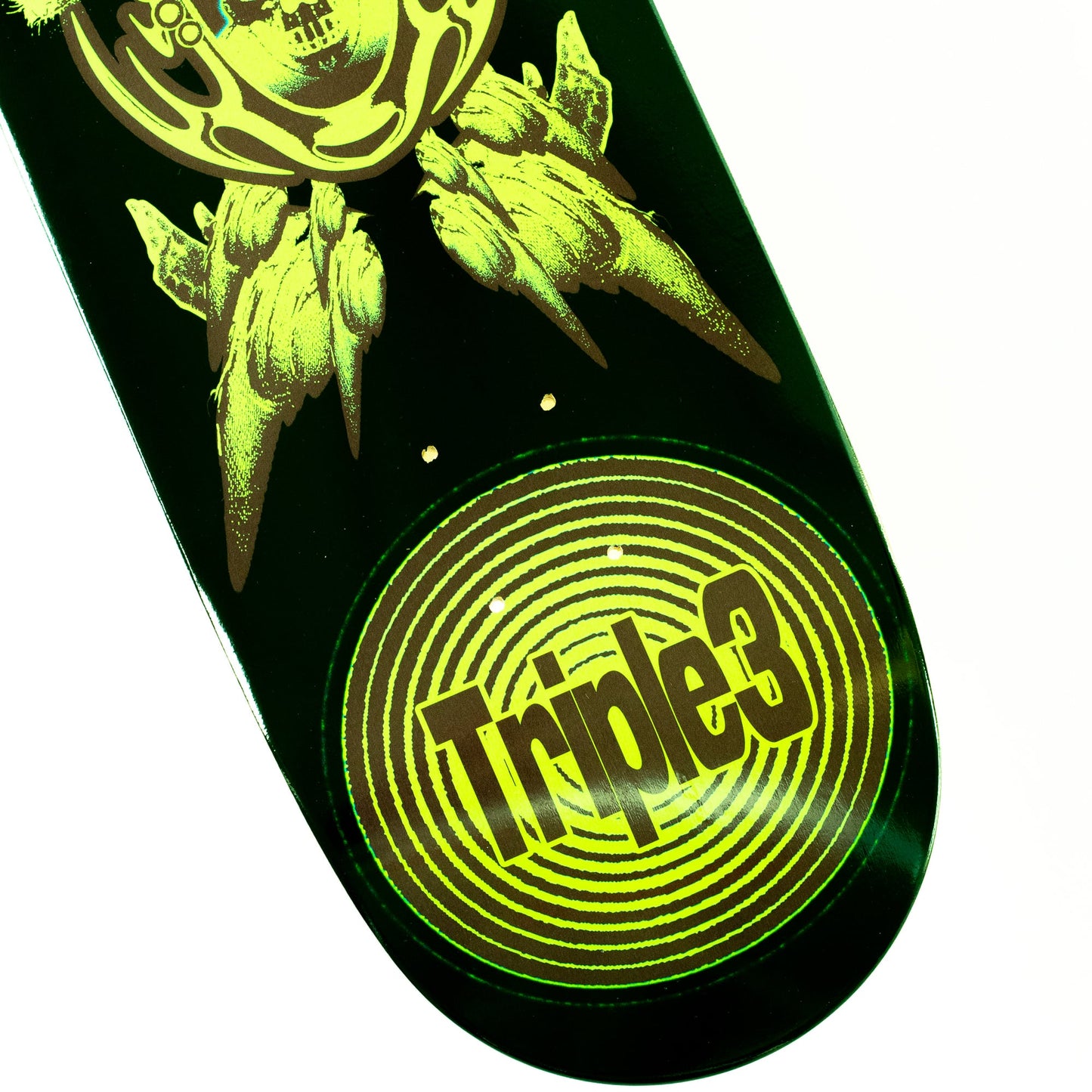 Triple 3 Grimey Skull 8.75" Skate Deck
