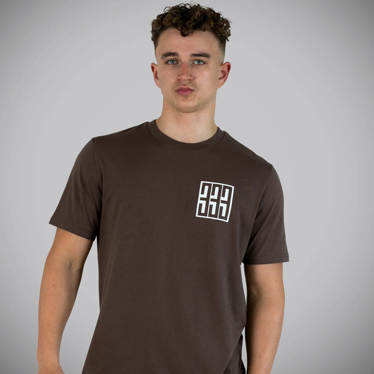 Triple 3 Boxed Brown Mocha Skate T-Shirt