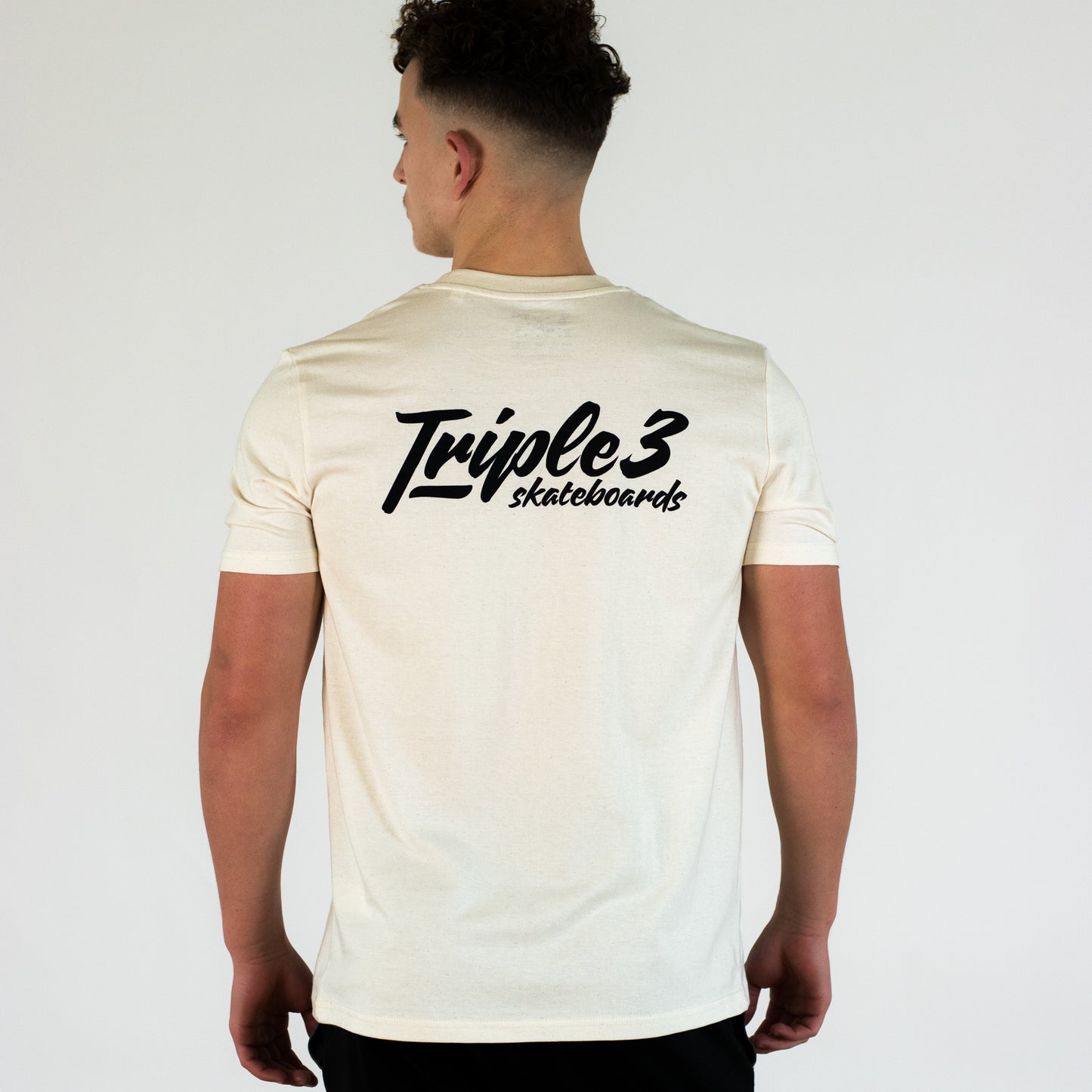 triple 3 skateboards natural t shirt