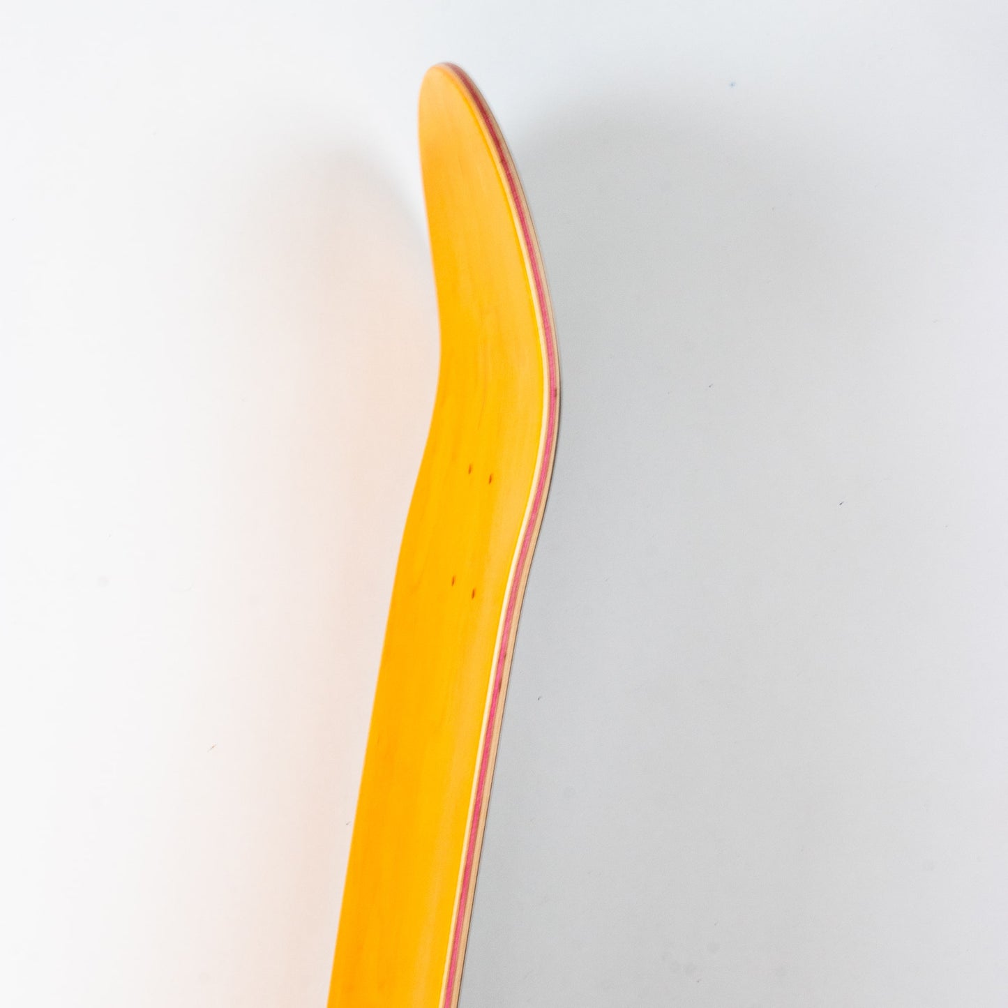 side shot of skateboard deck