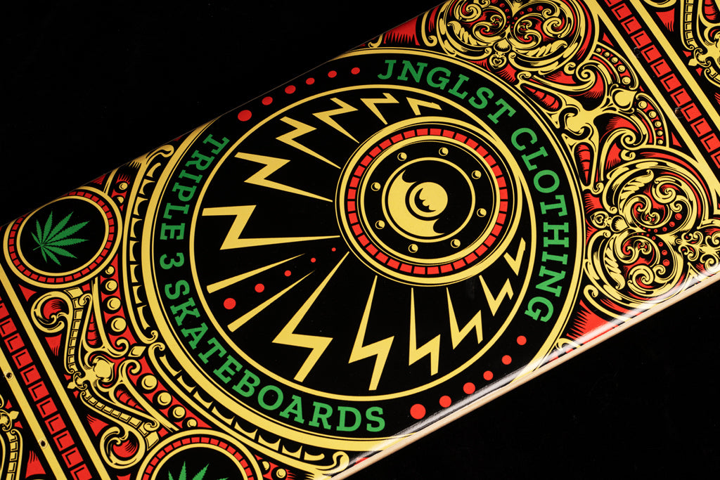 Popsicle Deck With Skate Life Design 