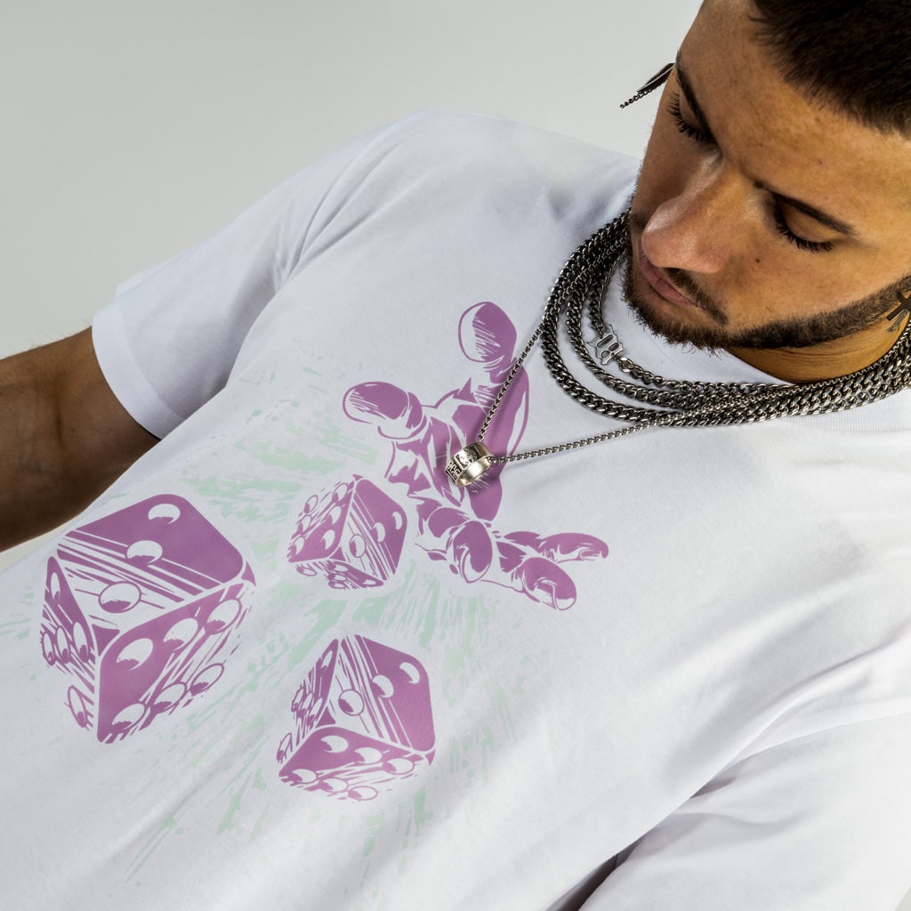 White Lucky Dice T-Shirt