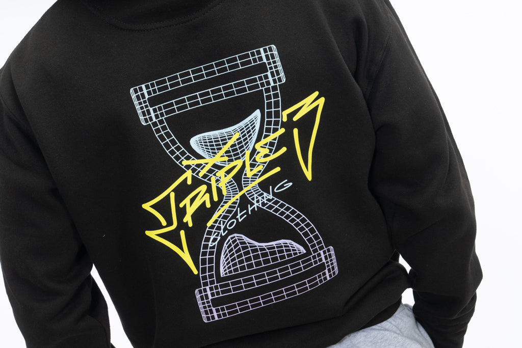 Skateboard Hoody Back Print Close Up